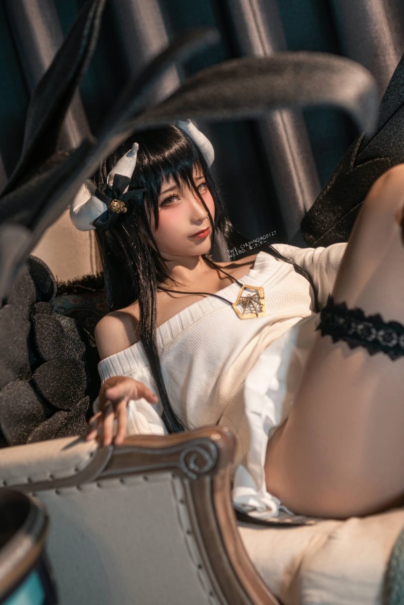 蠢沫沫cos雅儿贝德 | 蠢沫沫_Overlord·雅儿贝德毛衣cos作品 [40P-432MB](蠢沫沫怎么了)插图7