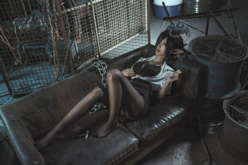 蠢沫沫cos黑兽女王 | 蠢沫沫_沫沫·黑兽女王cos作品 [127P-612MB]插图