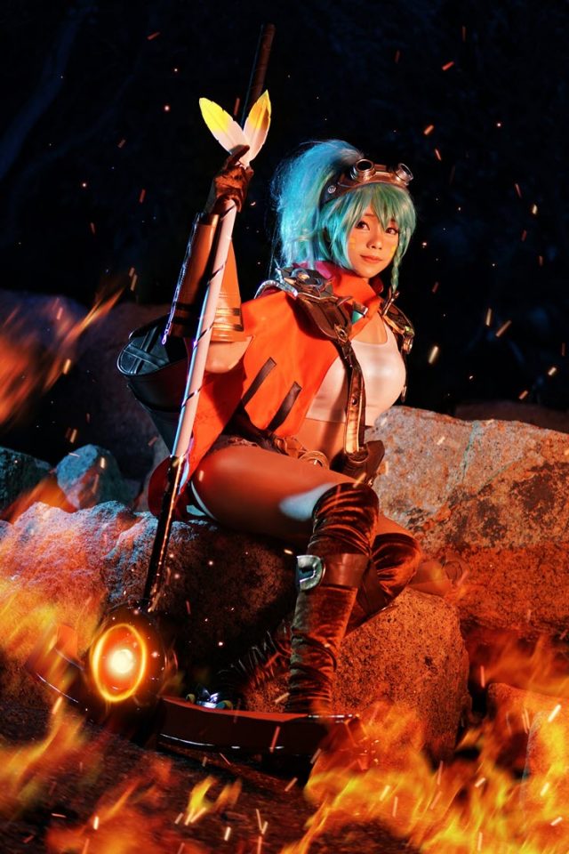 泰国coser@Bellamy在《传说对决》化身可爱的“探险家”诺克西(泰国落地签证最新政策2023)插图5
