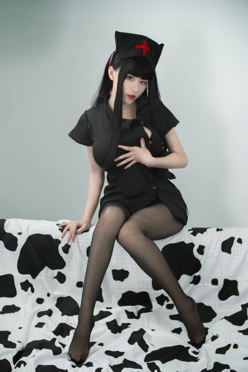 起司块wii cos黑护士 | 起司块wii_榨汁姬·黑护士cos作品 [67P-515MB]
