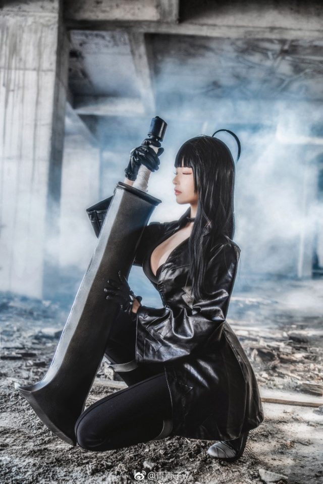 coser@青青子w在《冒险岛2》中化身“符文剑士”菲莉雅插图3