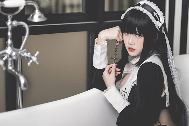 Cosplay The Nun：当Valak不再像电影里那样可怕的时候插图