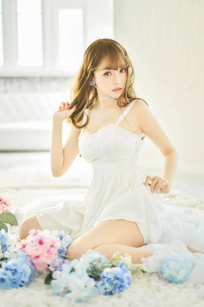 ElyEE子_连衣裙cos系列 | ElyEE子_White Dress·白色连衣裙cos作品 [22P-27MB]插图