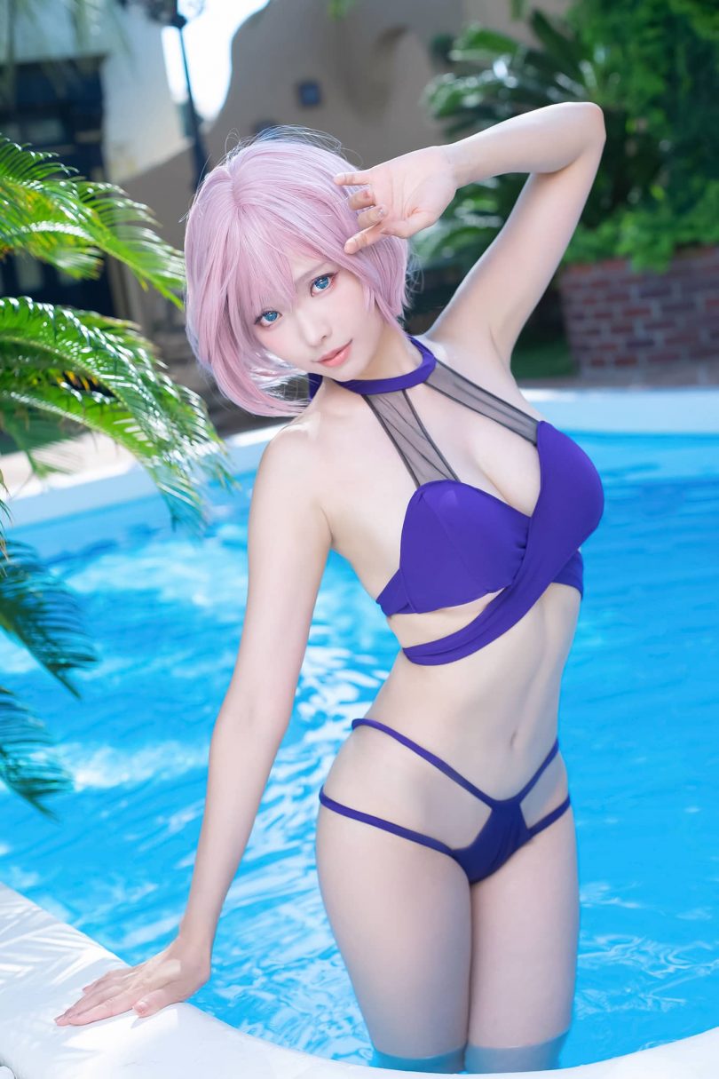 ElyEE子 cos貉 | ElyEE子_Swimsuit·Mujina貉cos作品 [36P-64MB]