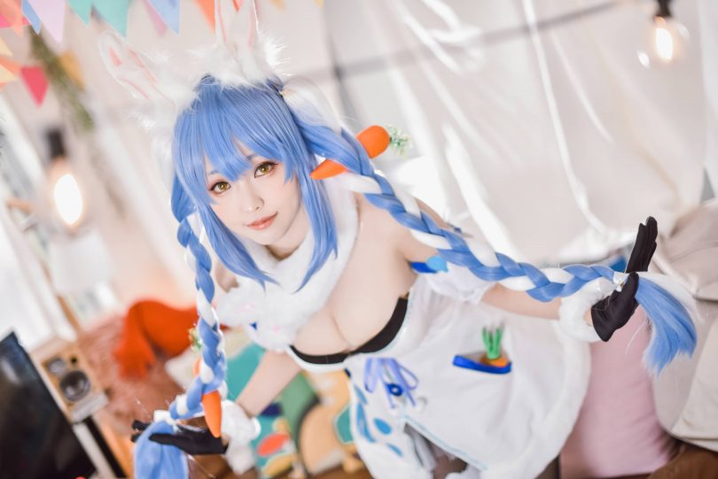 ElyEE子 cos佩克拉 | ElyEE子_Usada Pekora·兔田佩克拉cos [27P-40MB](佩克拉萌娘百科)插图