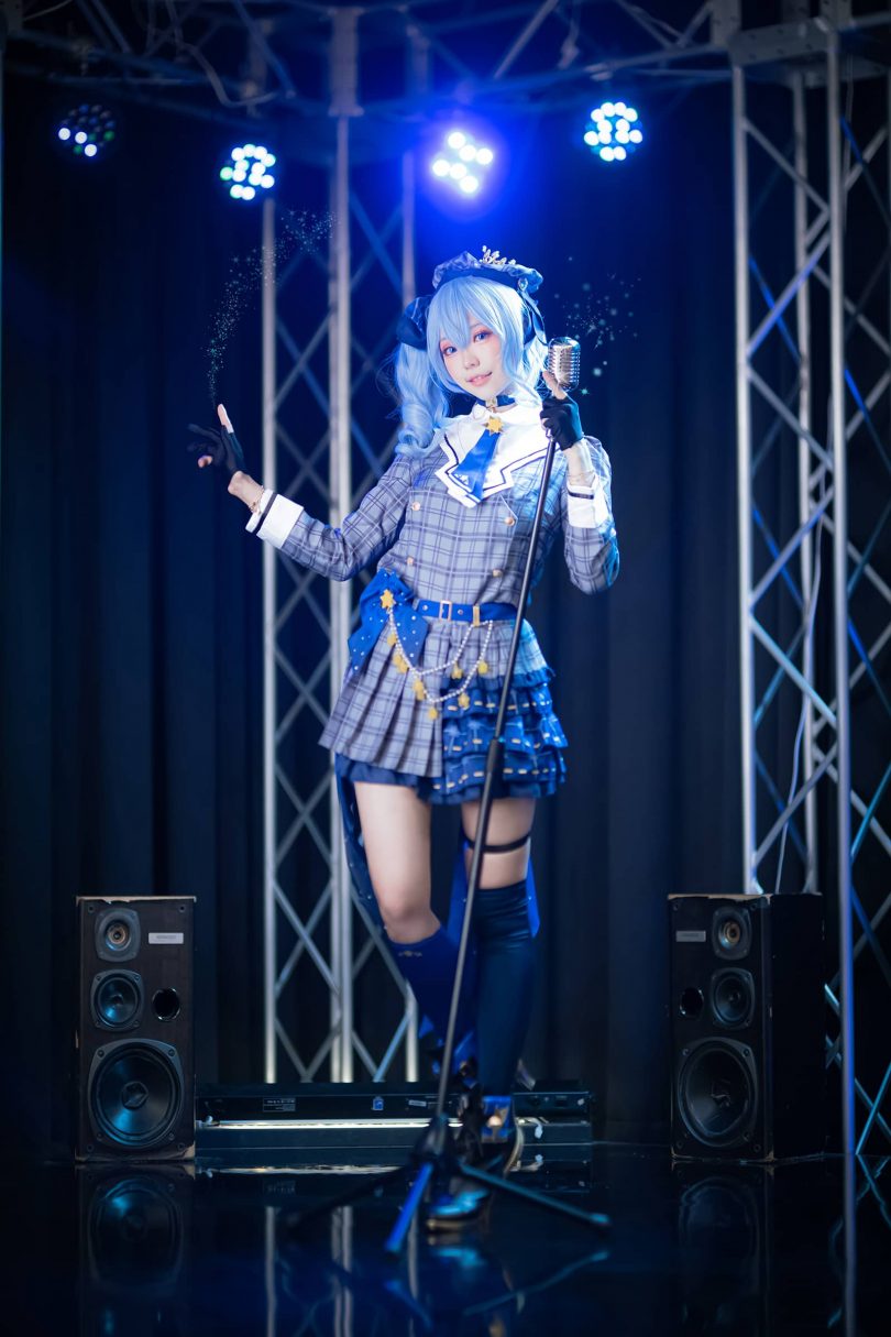 ElyEE子 cos星街彗星 | ElyEE子_Hoshimachi Suisei·星街彗星cos [20P-62MB]