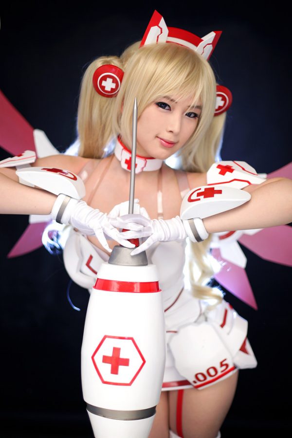 coser@Doremi化身游戏《Lost Saga》中的机器人护士“R-Cyber Medic”插图5