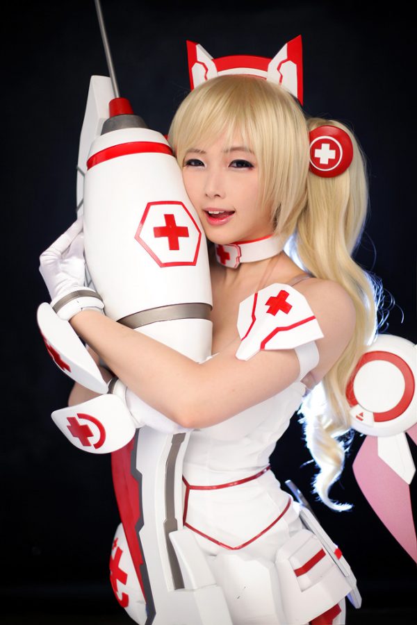 coser@Doremi化身游戏《Lost Saga》中的机器人护士“R-Cyber Medic”插图4
