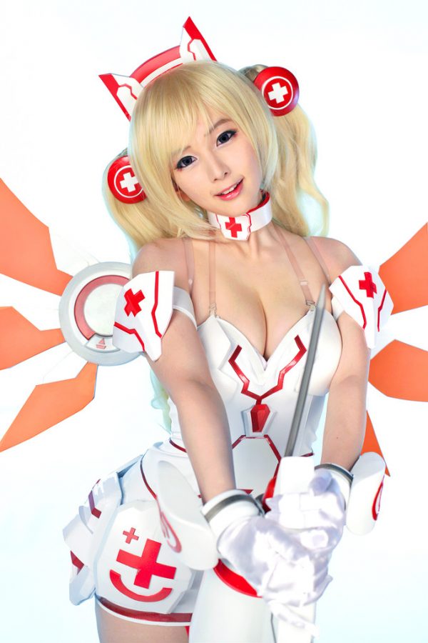 coser@Doremi化身游戏《Lost Saga》中的机器人护士“R-Cyber Medic”插图2