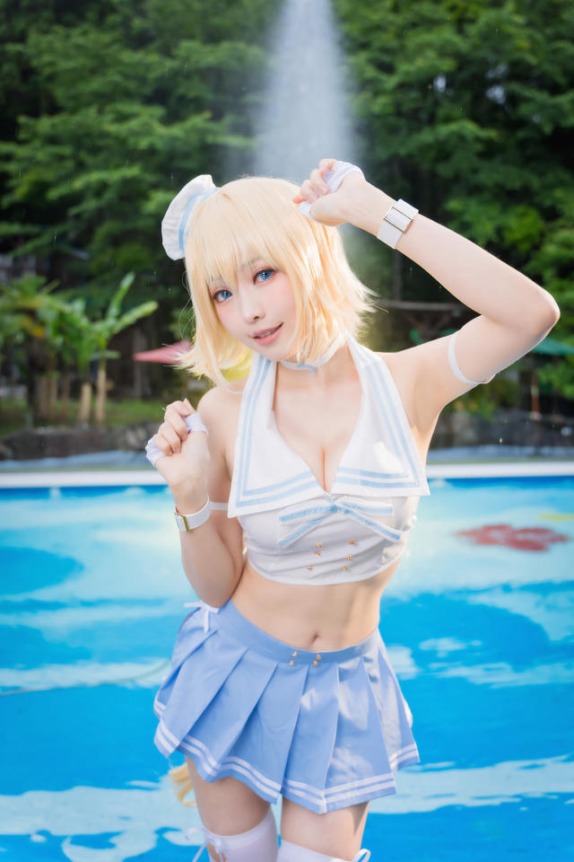 coser@ElyEE子在《命运/冠位指定》中化身温柔可爱的圣女贞德插图6