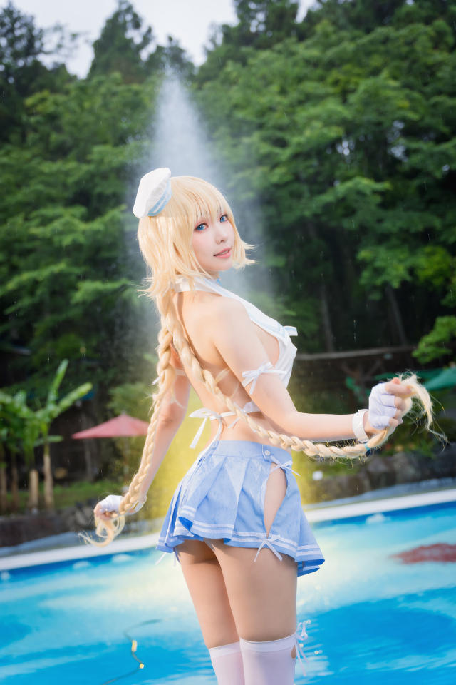 coser@ElyEE子在《命运/冠位指定》中化身温柔可爱的圣女贞德插图4