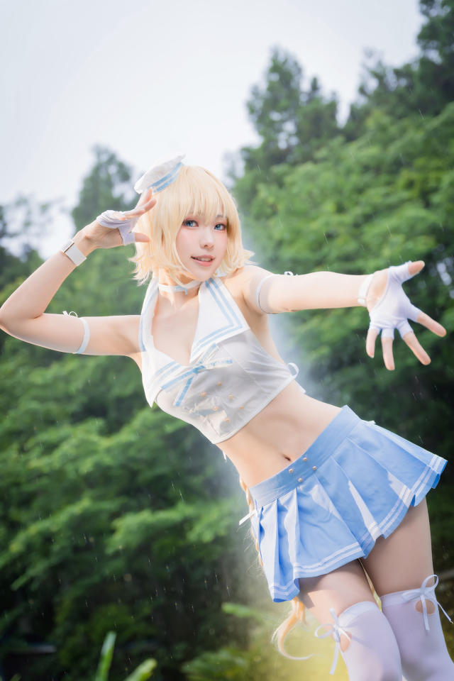 coser@ElyEE子在《命运/冠位指定》中化身温柔可爱的圣女贞德插图3