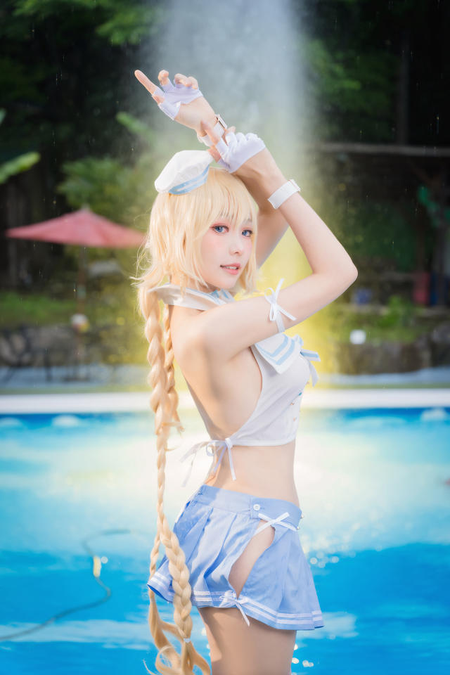 coser@ElyEE子在《命运/冠位指定》中化身温柔可爱的圣女贞德插图5