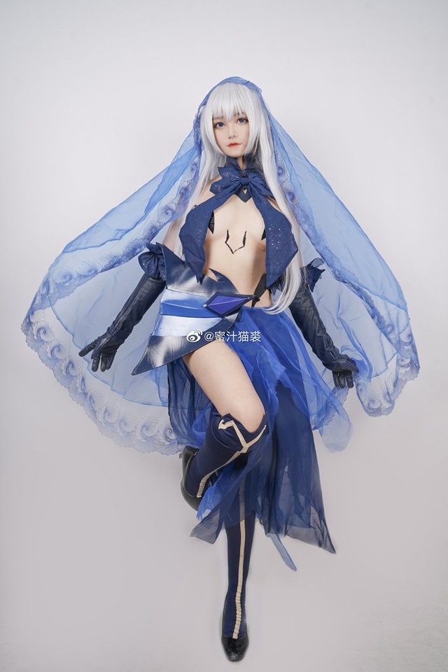 coser@蜜汁猫裘在《约会大作战》化身性感迷人的鸢一折纸插图5