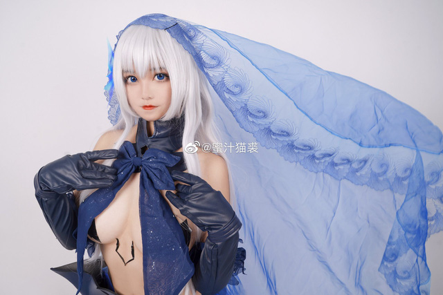 coser@蜜汁猫裘在《约会大作战》化身性感迷人的鸢一折纸插图3