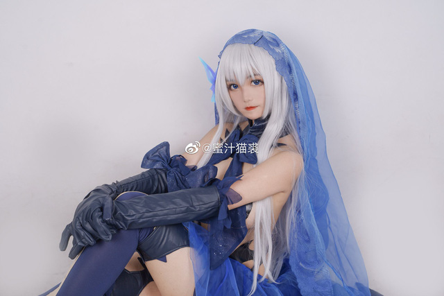 coser@蜜汁猫裘在《约会大作战》化身性感迷人的鸢一折纸插图4
