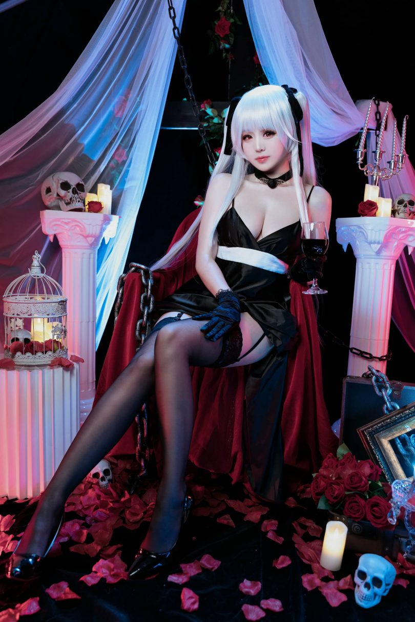 miko酱ww cos篝之雾枝 | miko酱ww_美少女万华镜·篝之雾枝cos [41P-412MB](miko酱是什么游戏)插图