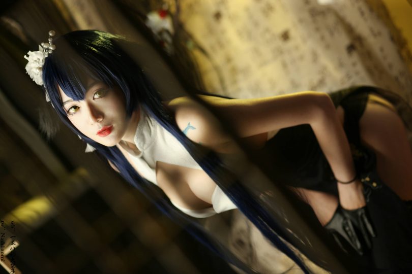 一米八的大梨子cos吾妻 | 一米八的大梨子_碧蓝航线·吾妻cos作品 [23P-214MB]