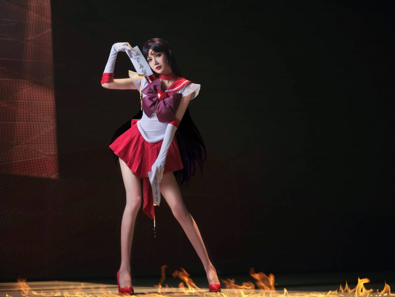 一米八的大梨子cos火野丽 | 一米八的大梨子_美少女战士·火野丽cos [47P-644MB]插图