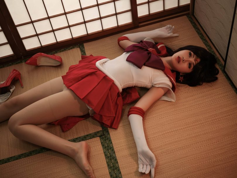 一米八的大梨子cos火野丽 | 一米八的大梨子_美少女战士·火野丽cos [47P-644MB]插图5