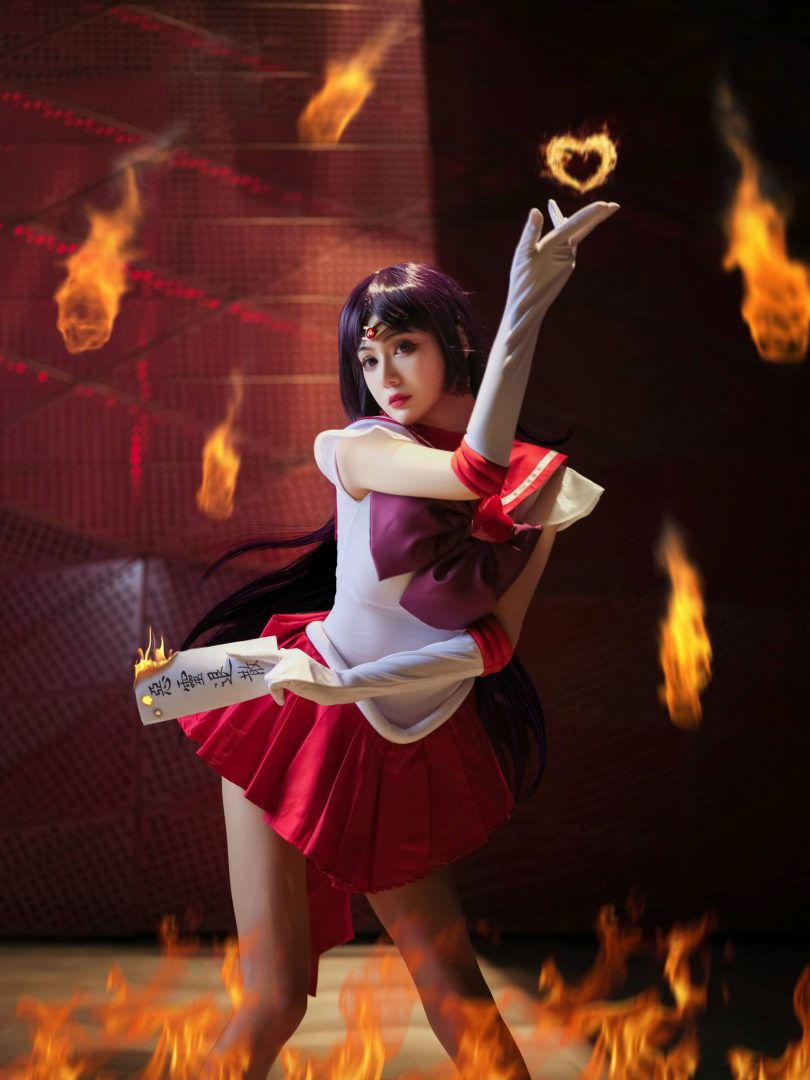 一米八的大梨子cos火野丽 | 一米八的大梨子_美少女战士·火野丽cos [47P-644MB]插图2