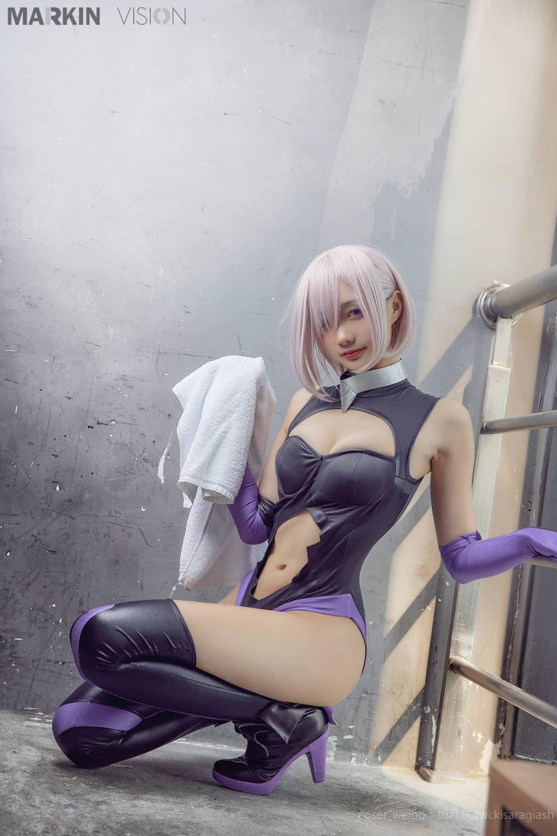 如月灰cos玛修 | 如月灰_Fate/Grand Order·玛修训练服cos作品 [8P-50MB](如月灰图片)插图3