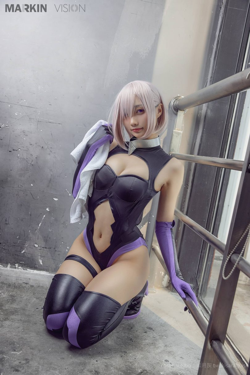 如月灰cos玛修 | 如月灰_Fate/Grand Order·玛修训练服cos作品 [8P-50MB](如月灰图片)插图4