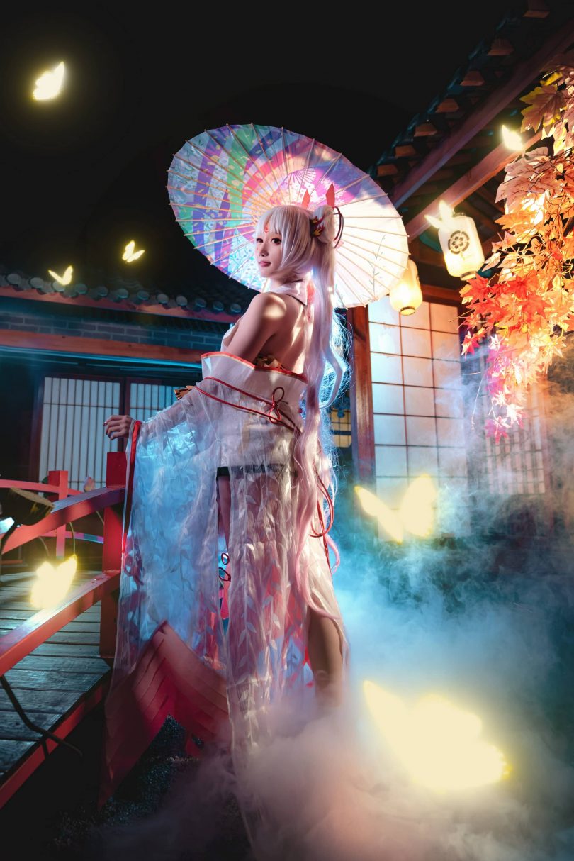 如月灰cos不知火 | 如月灰_阴阳师·不知火cos作品 [19P-141MB]