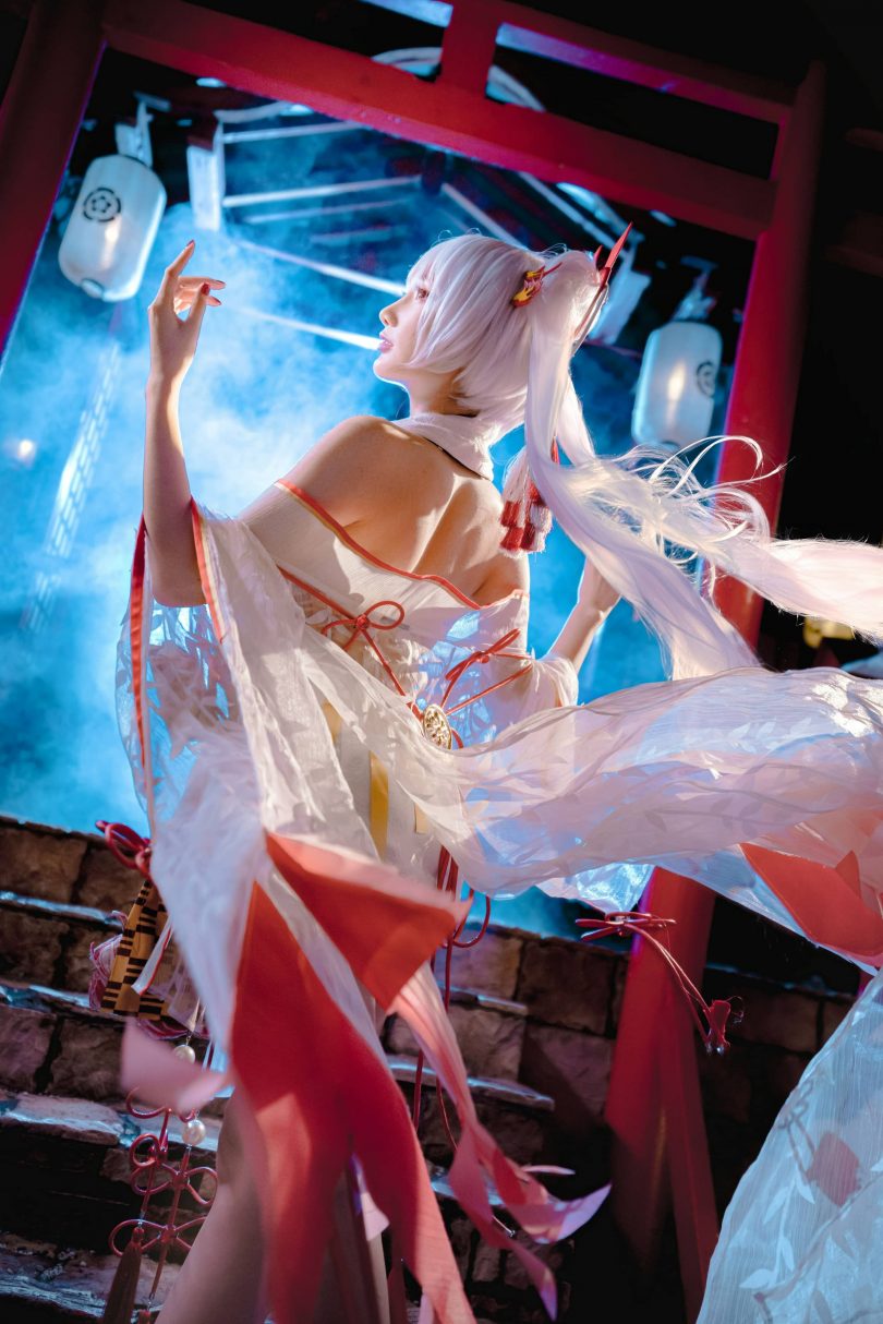 如月灰cos不知火 | 如月灰_阴阳师·不知火cos作品 [19P-141MB]