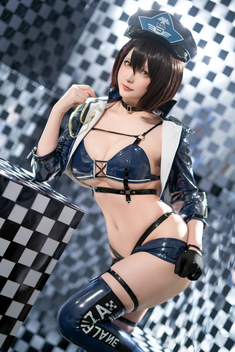 星之迟迟cos巴尔的摩 | 星之迟迟_碧蓝航线·巴尔的摩cos作品 [51P1V-383MB]插图