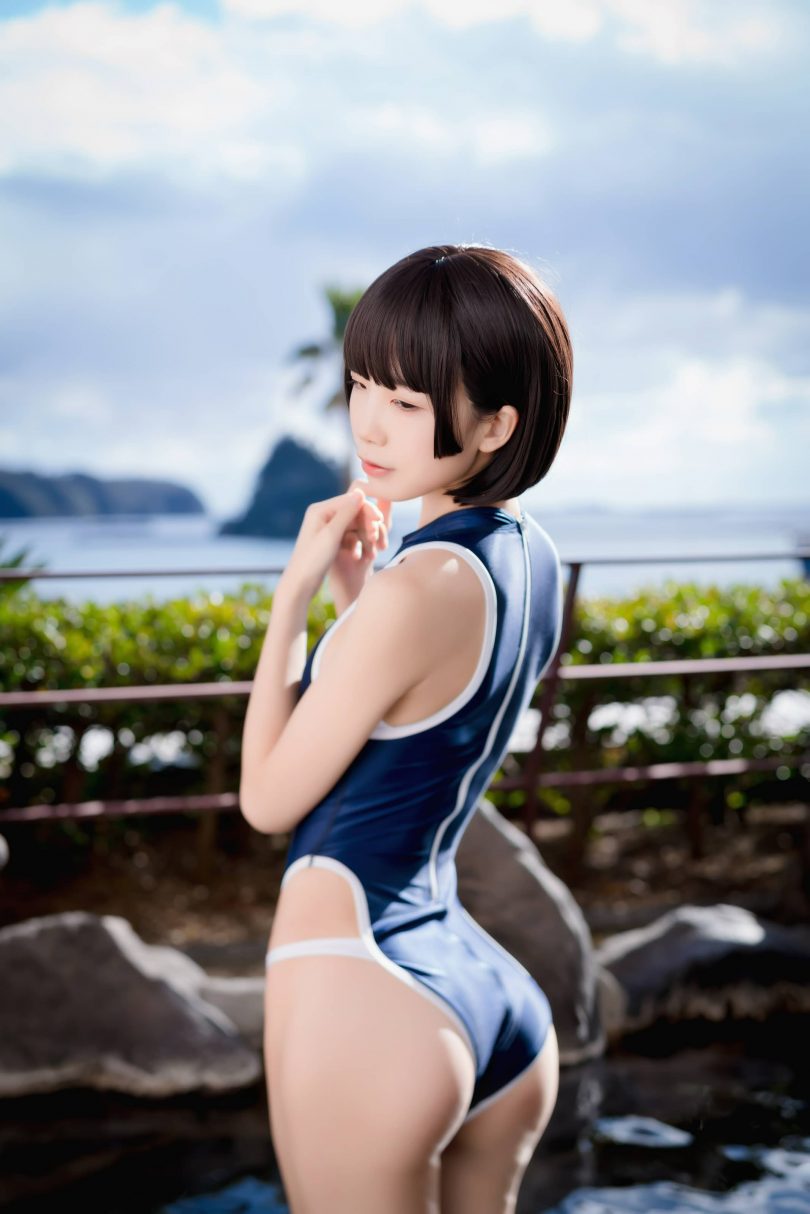水淼aqua 泳装cos系列 | 水淼aqua_泳装·竞泳水着cosplay作品 [40P-584MB](cosplay水淼aqua)插图