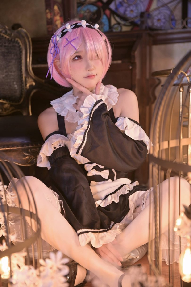 阿包也是兔娘cos拉姆 | 阿包也是兔娘_《Re：ZERO》·拉姆女仆cos作品 [22P-164MB](阿包也是兔娘b站叫什么)插图