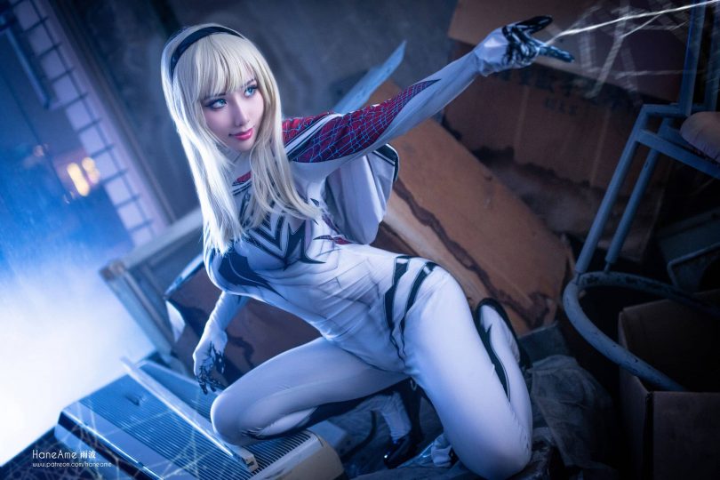 雨波_HaneAme cos Venom | 雨波HaneAme_女蜘蛛侠·Venom cos [20P-9.02MB](雨波_HaneAmeyor)插图