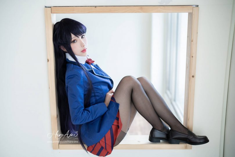 雨波_HaneAme cos古见硝子 | 雨波HaneAme_ Komi Shouko·古见硝子cos [24P-44MB]插图1
