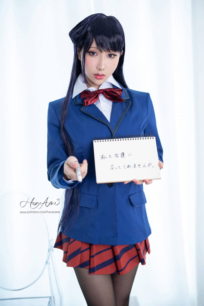 雨波_HaneAme cos古见硝子 | 雨波HaneAme_ Komi Shouko·古见硝子cos [24P-44MB]插图7