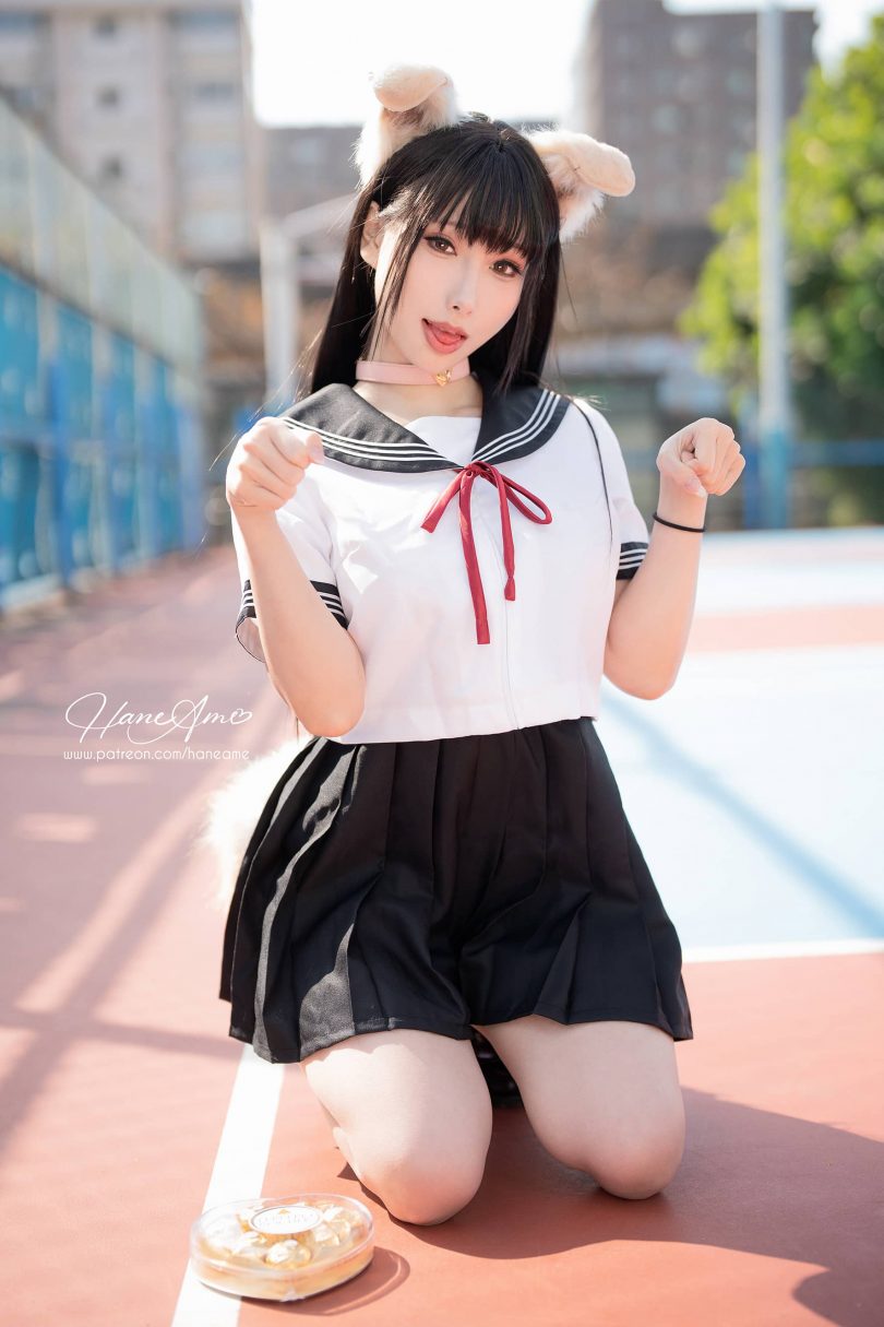 雨波HaneAme_JK cos系列 | 雨波HaneAme_Original Shiba JK·柴犬學妹cos [51P-332MB](雨波haneame粉丝数量)插图