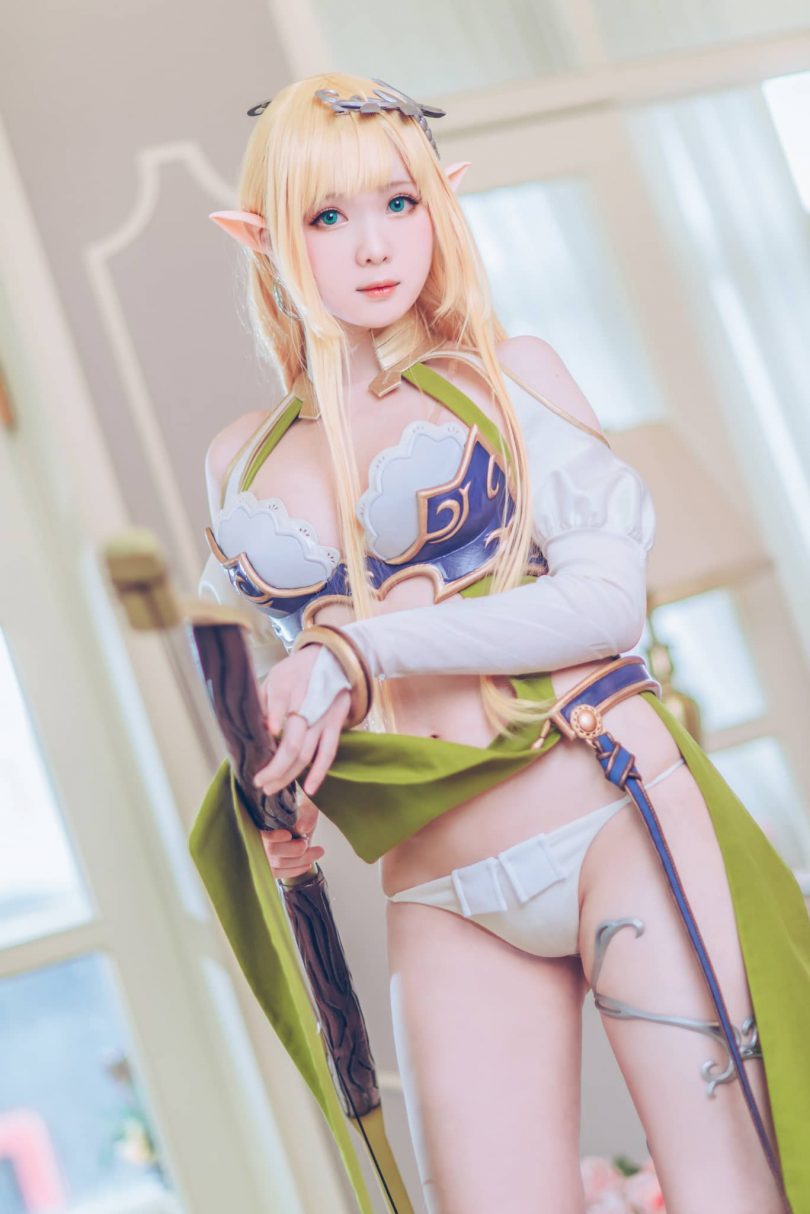 霜月shimo cos艾露谢尔 | 霜月shimo_精灵村·艾露谢尔cos作品 [99P-137MB]