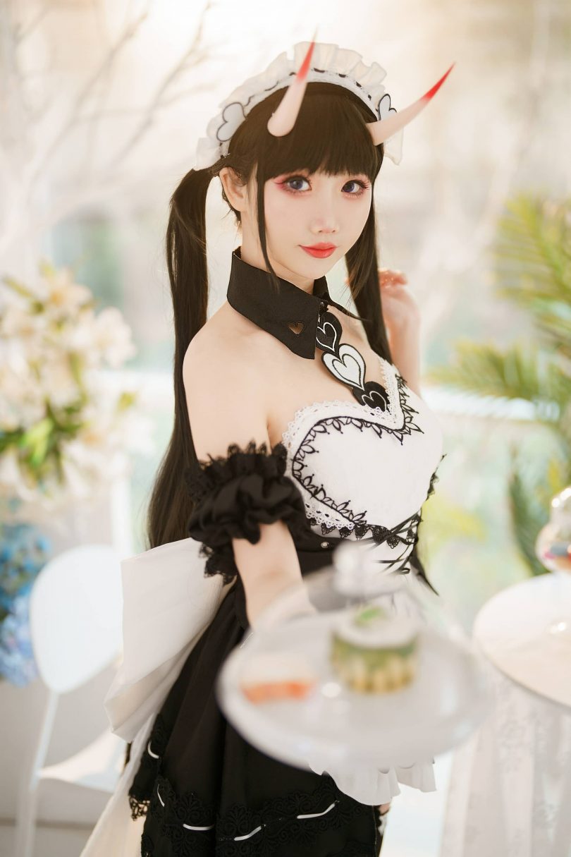 面饼仙儿cos能代 | 面饼仙儿_碧蓝航线·能代女仆cos作品 [31P-316MB](面饼仙儿叫什么名字)插图