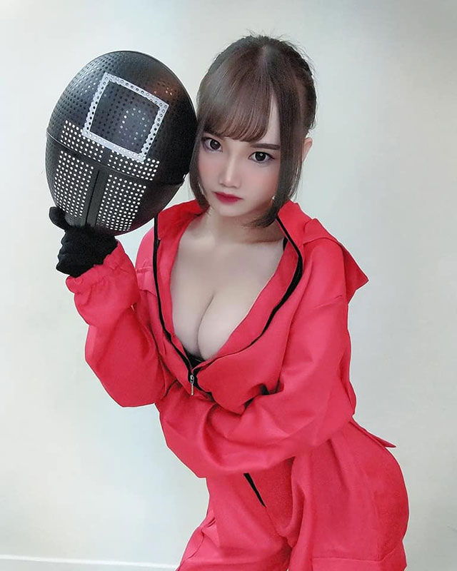 又大又圆的鱿鱼游戏“Squid Game cosplay”，让人眼花缭乱插图2