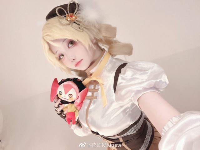 花崎Makura cos《魔法少女小圆》巴麻美,萝莉可爱的甜美战士 - 趣画阁