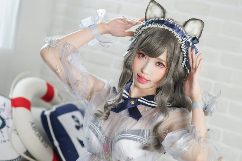 ElyEE子_JK cos系列 | ElyEE子_Eileen·透明JK cos作品 [65P-301MB]插图