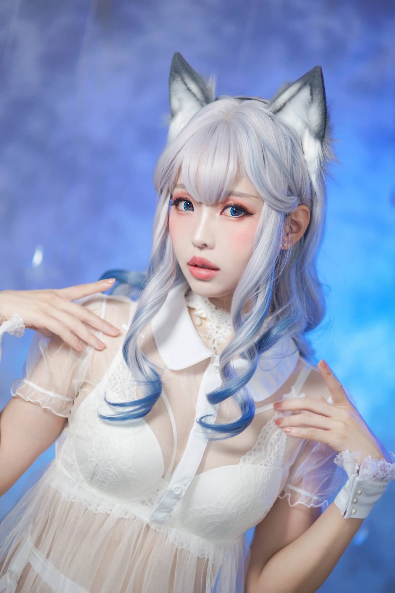 ElyEE子_wolf cos | ElyEE子_Daylight wolf·透明睡裙cos作品 [48P-111MB]