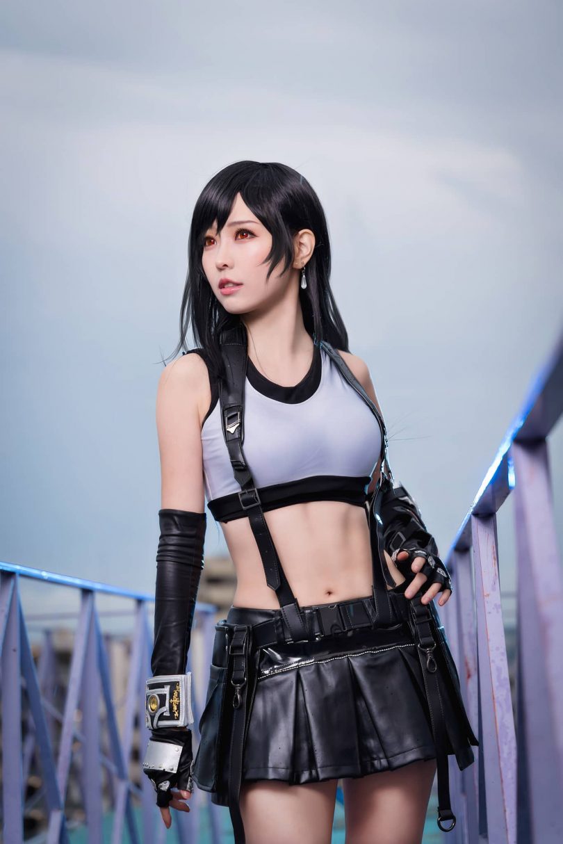 ElyEE子 cos蒂法 | ElyEE子_Final Heaven (Tifa ROM) ·蒂法cos作品 [74P-115MB](蒂法 衣服)插图