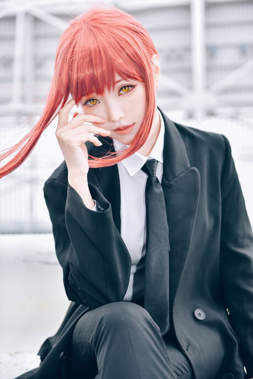 ElyEE子 cos玛奇玛 | ElyEE子_链锯人·Makima玛奇玛cos作品 [61P-160MB]