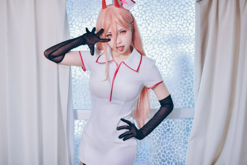 ElyEE子 cos帕瓦 | ElyEE子_链锯人·Power帕瓦cos作品 [28P-106MB]