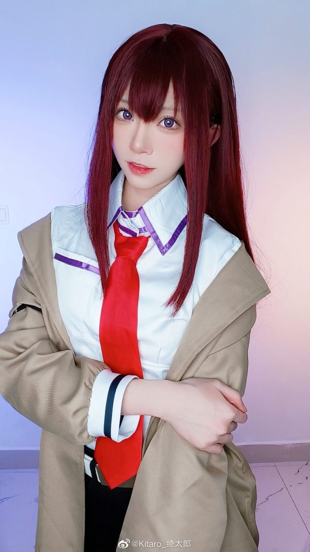 Kitaro_绮太郎cos《命运石之门》牧濑红莉栖，重现角色魅力(绮太郎 微博)插图1