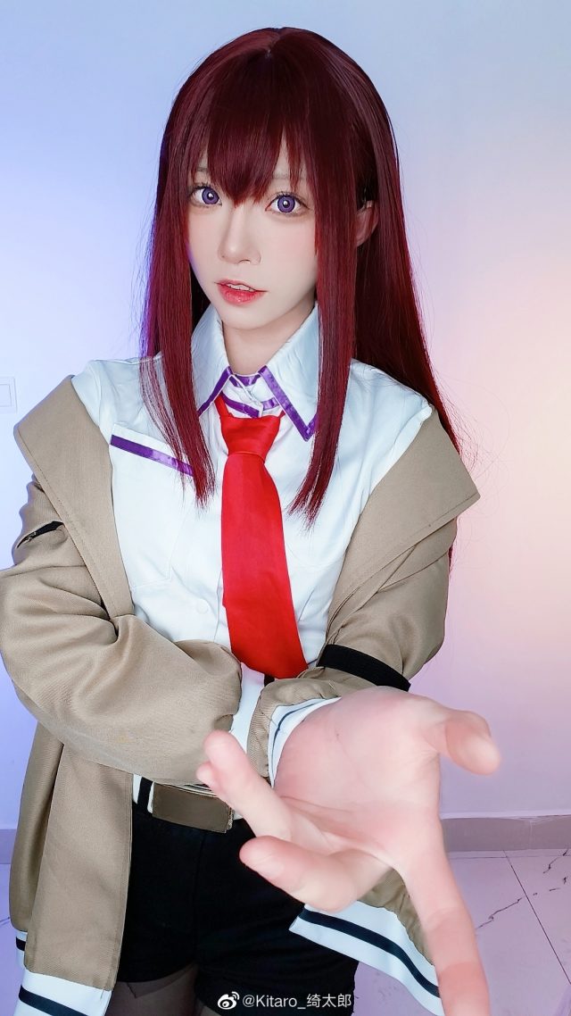Kitaro_绮太郎cos《命运石之门》牧濑红莉栖，重现角色魅力(绮太郎 微博)插图2