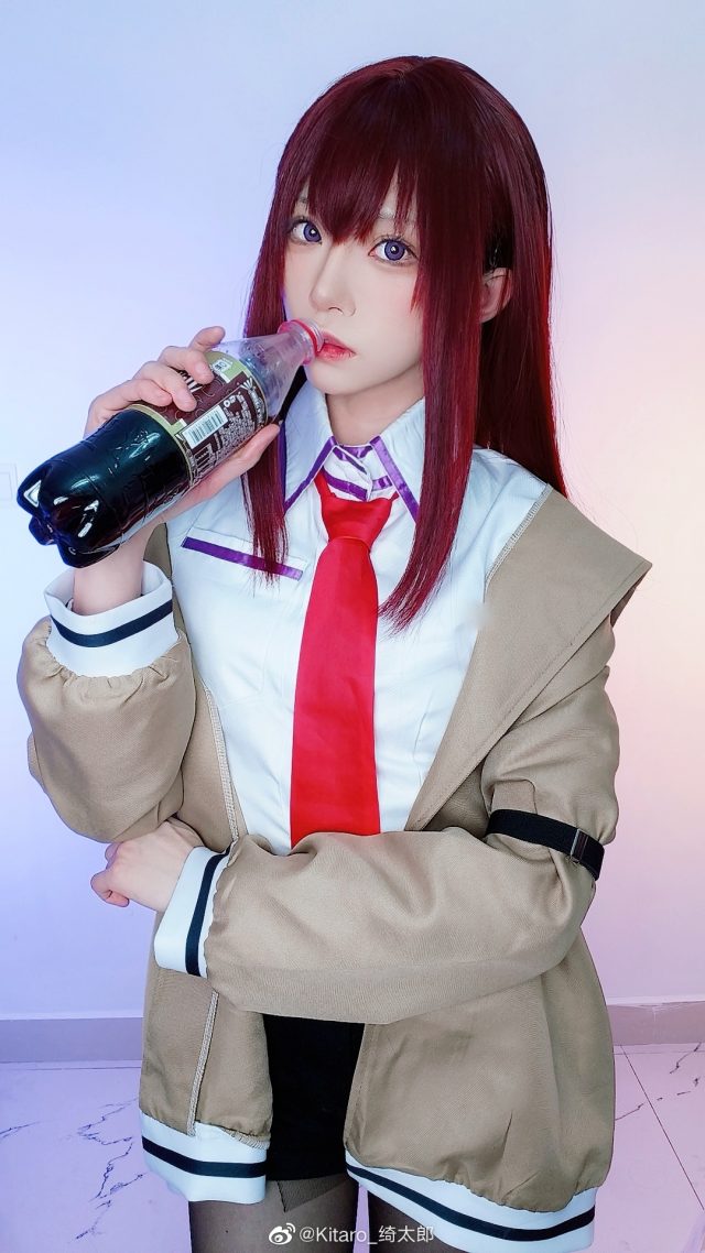 Kitaro_绮太郎cos《命运石之门》牧濑红莉栖，重现角色魅力(绮太郎 微博)插图4