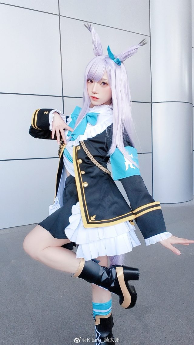 Kitaro_绮太郎cos《赛马娘 Pretty Derby》目白麦昆，展现大小姐风范(绮太郎韵华)插图1