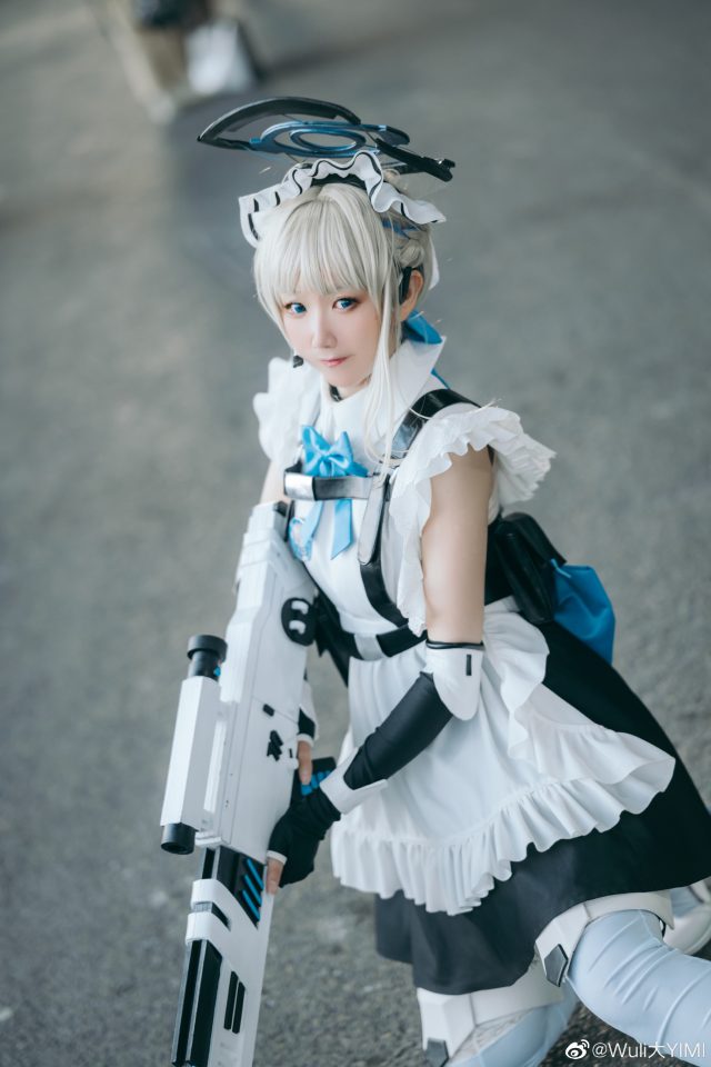 Wuli大YIMI cos《蔚蓝档案》飞鸟马时，娇柔可爱亮相”COMICUP 29″插图5